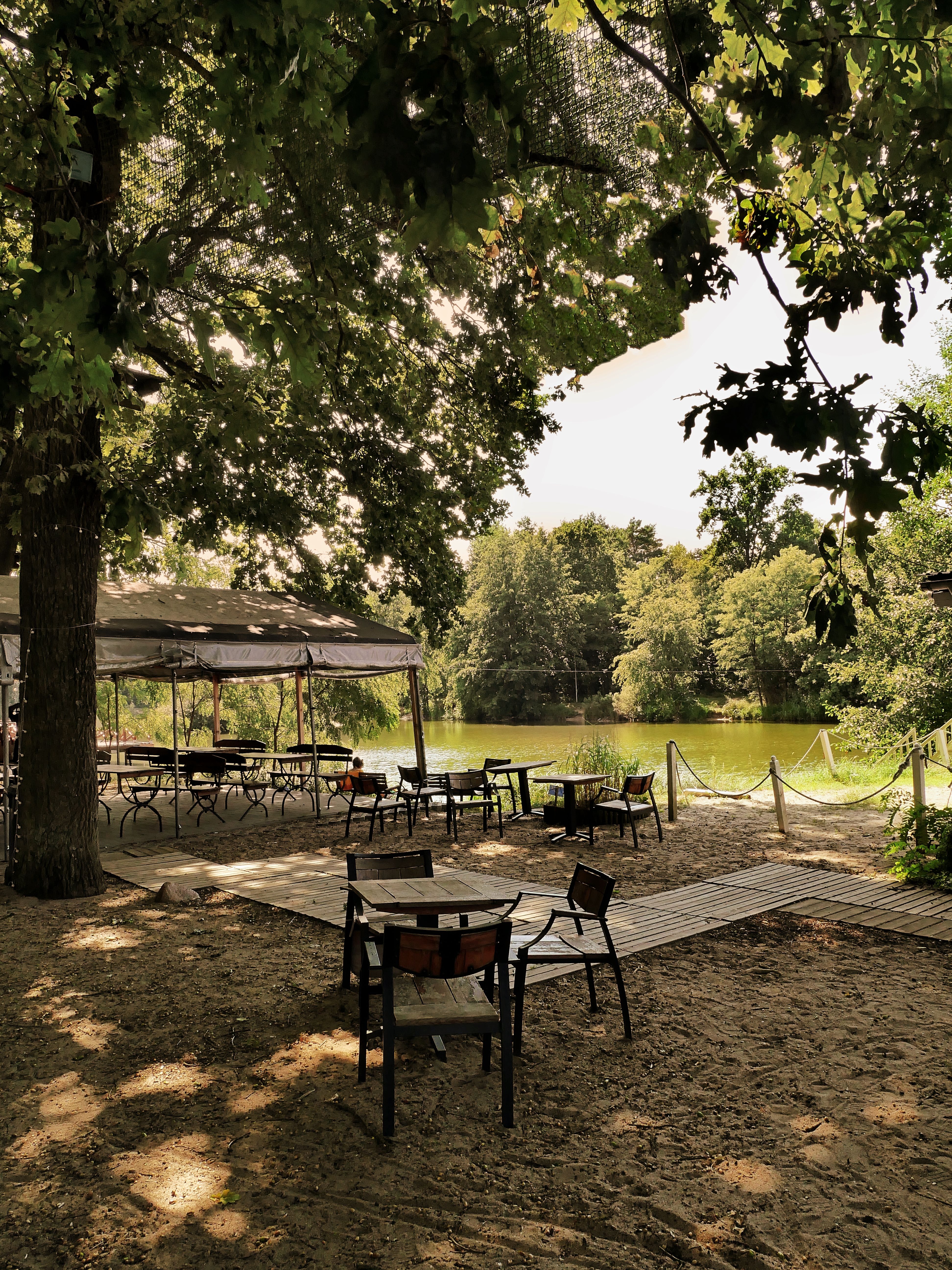 Guinguette au bord de la Loire